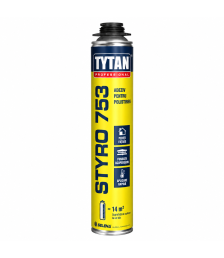 Adeziv spuma Tytan STYRO 753 pentru polistiren aplicare pistol, 750 ml